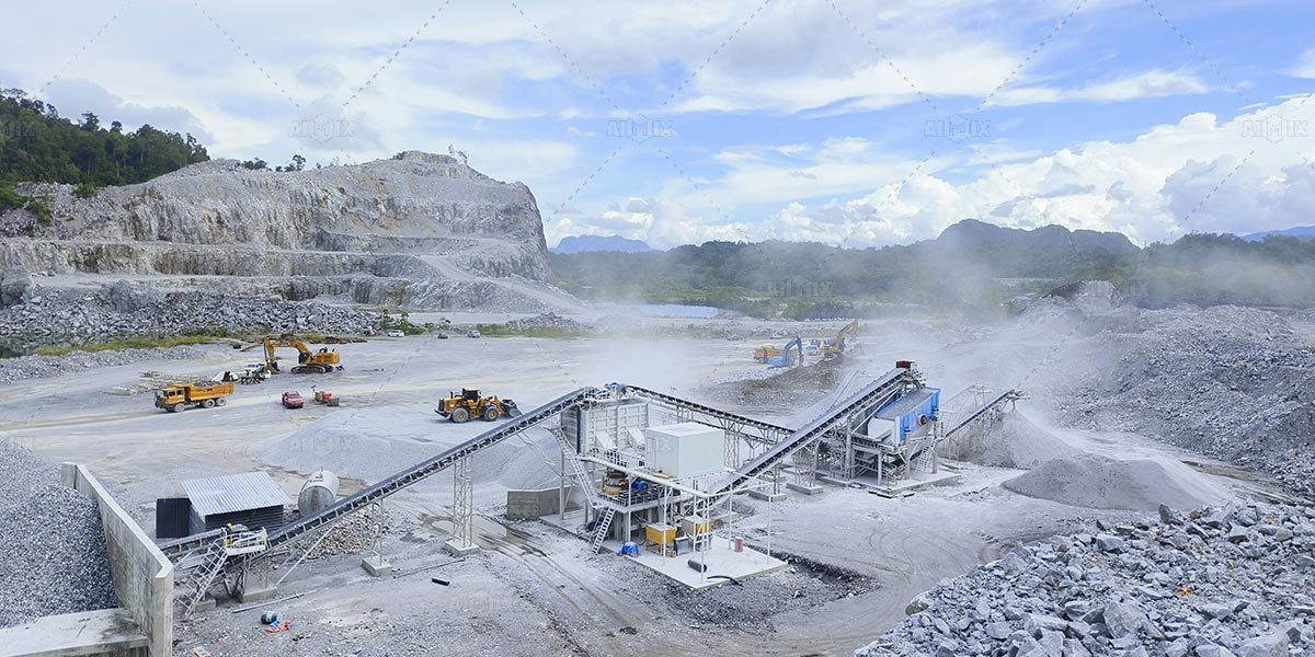 350tph crushing plant